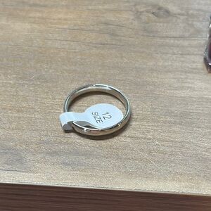 Silver Ring Size 12